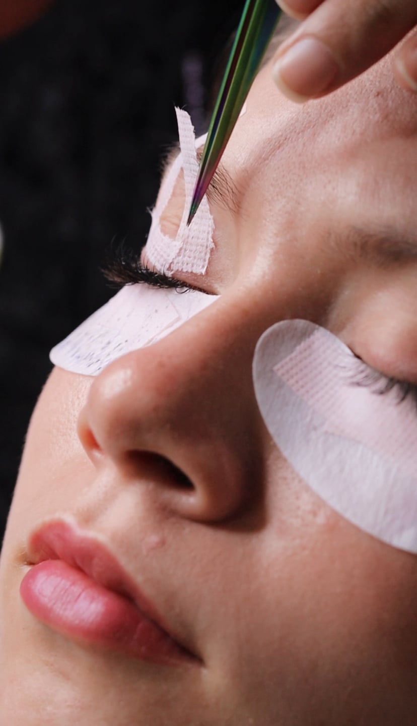 Pestañas pelo a pelo